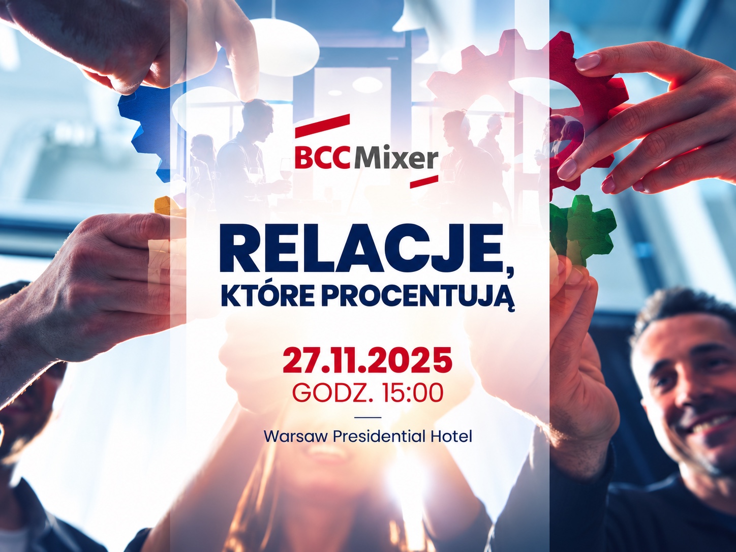 Oprawa graficzna wydarzenia BCC Mixer
